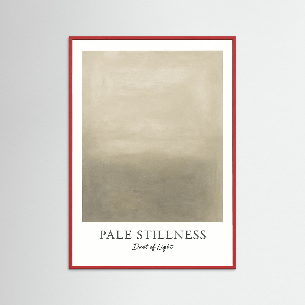 Red Wood Pale stillness