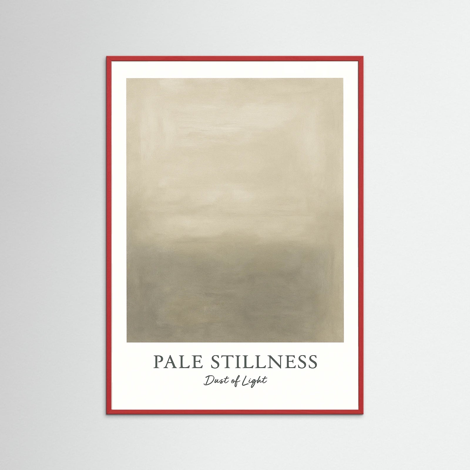 Red Wood Pale stillness