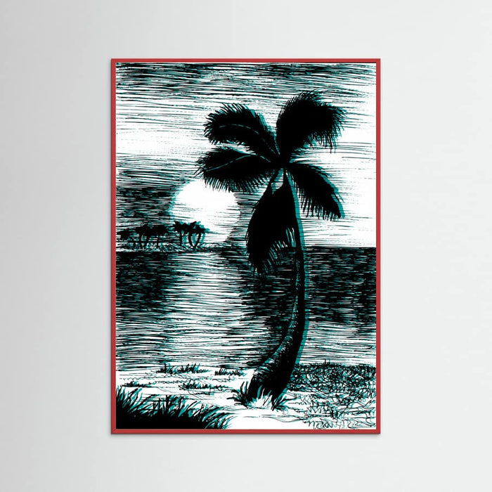 Palm5 Poster – poster and art print