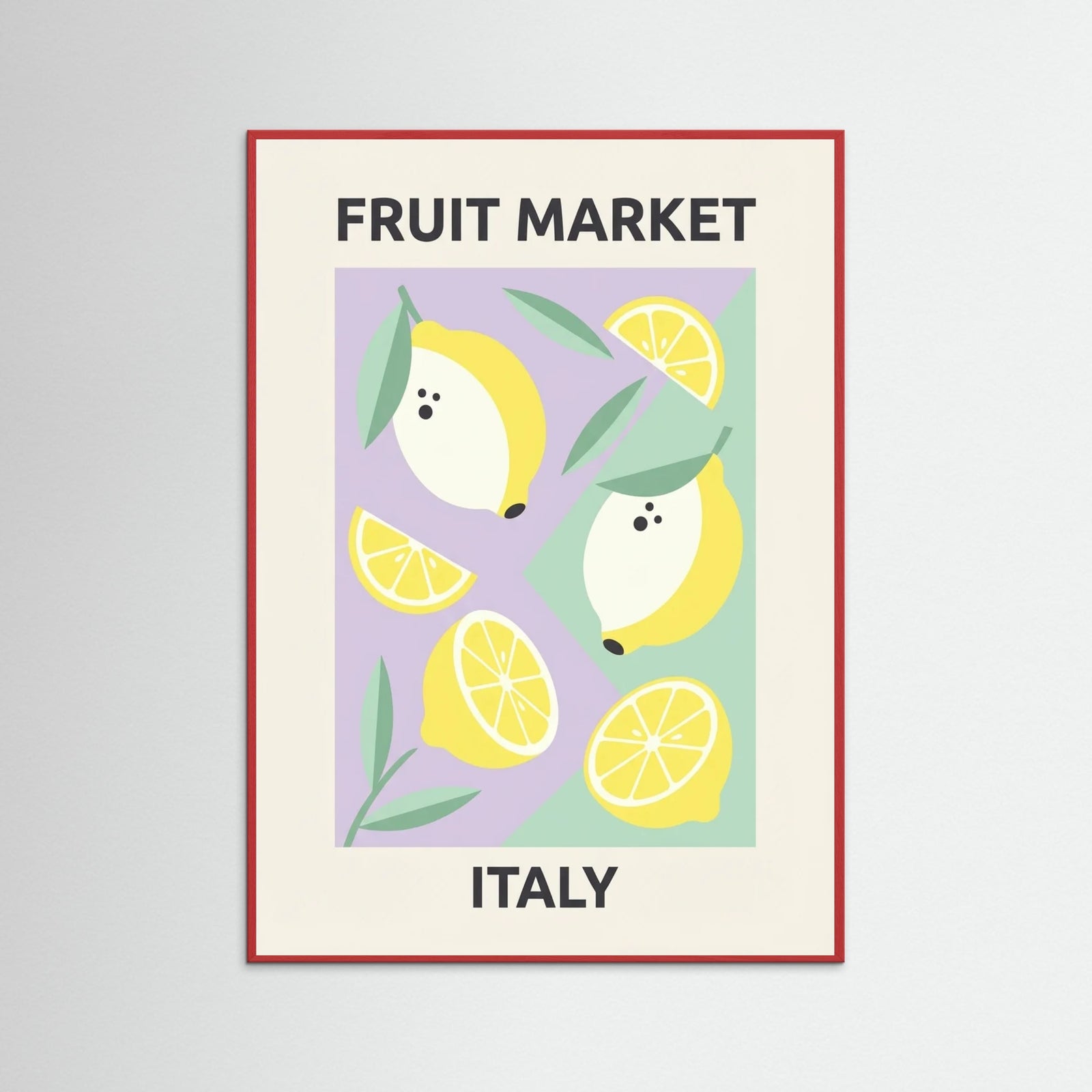 Red Wood Paris Daisies