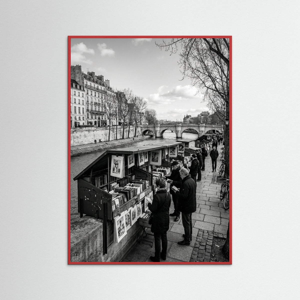 Red Wood Parisian Cafe Corner