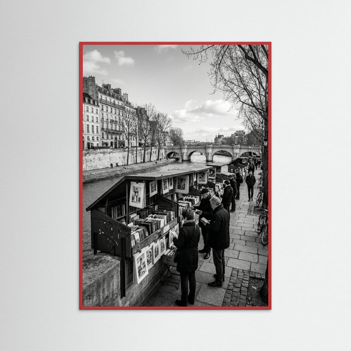 Red Wood Parisian Cafe Corner