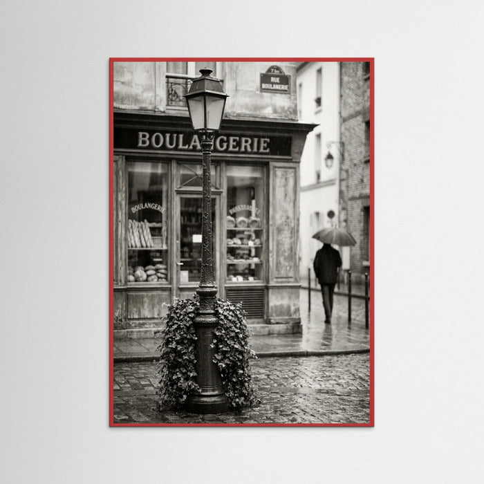 Red Wood Parisian Corner