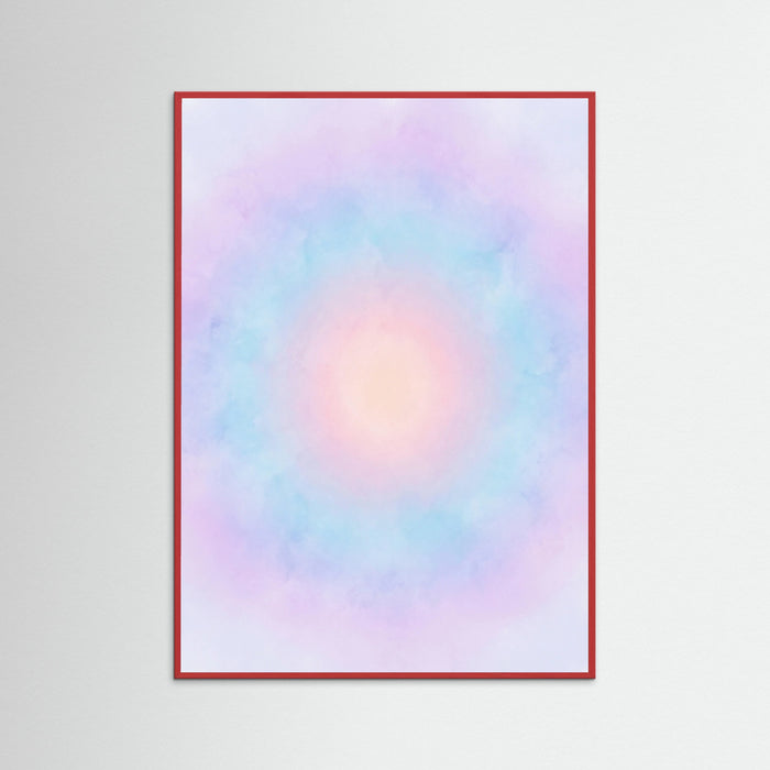 Red Wood Pastel Gradient Dream