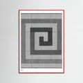 Patterns Fabric Inspired 2b Poster – poster en kunstdruk