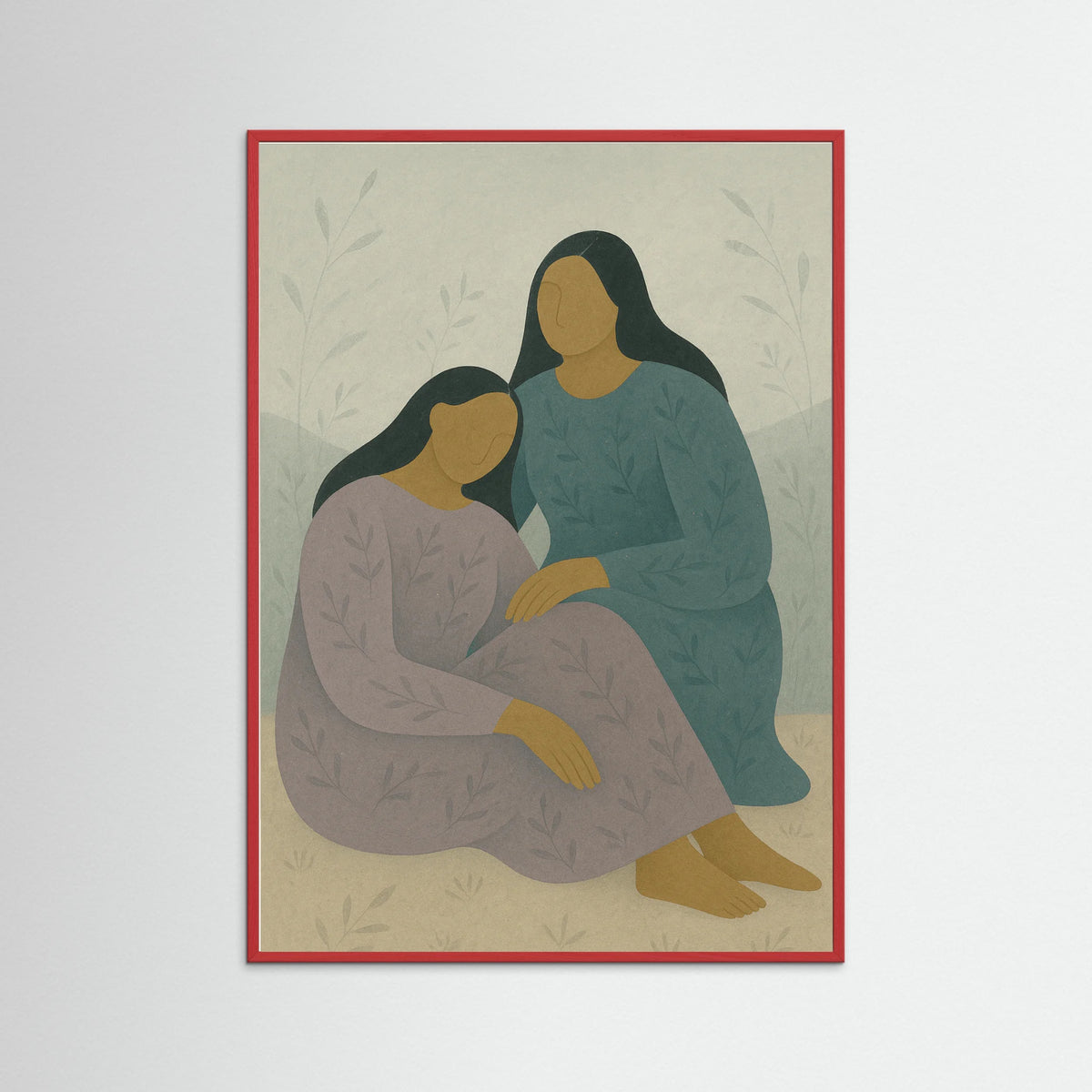 Red Wood Peaceful Harmony