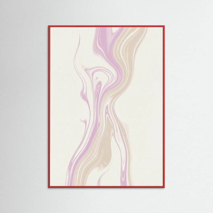 Red Wood Peaceful Marbling