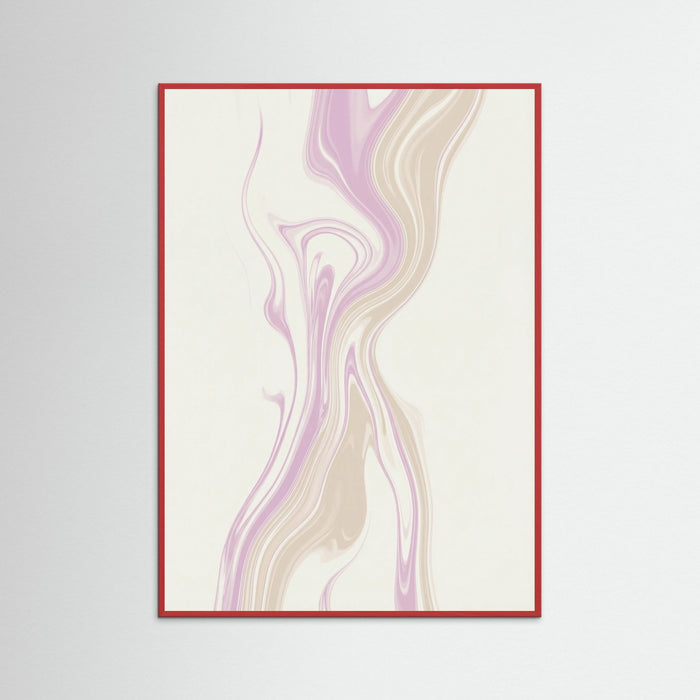 Red Wood Peaceful Marbling