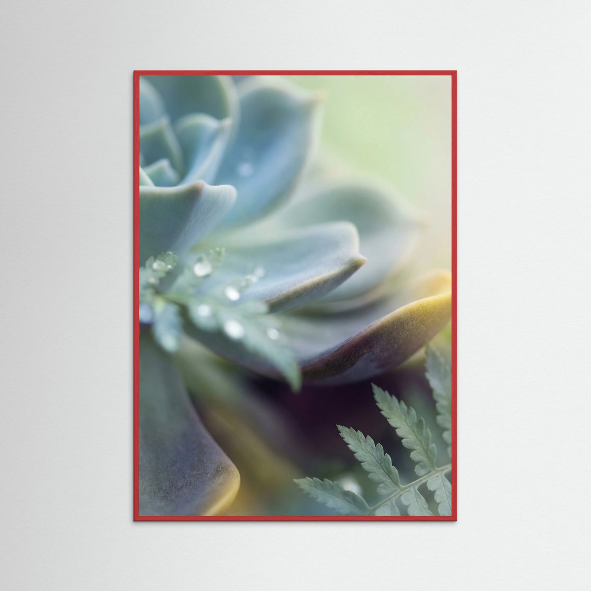 Red Wood Petal Embrace