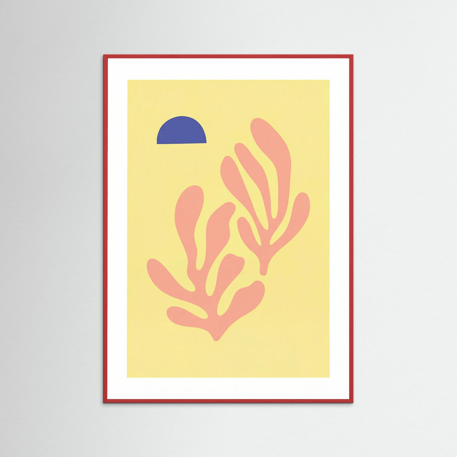 Red Wood Pink Coral Bloom