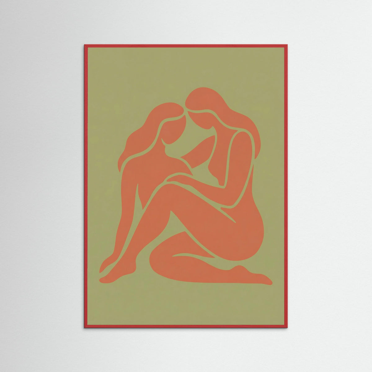 Red Wood Pink Serenity