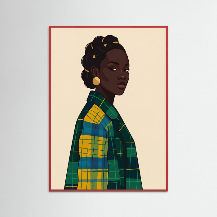 Red Wood Plaid Grace