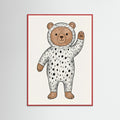 Red Wood Playful Cat Suit