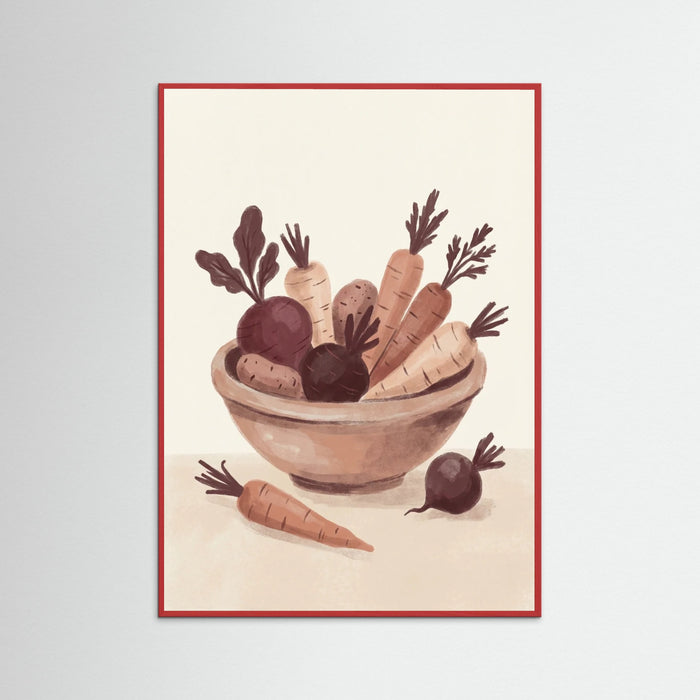 Red Wood Potted Harvest