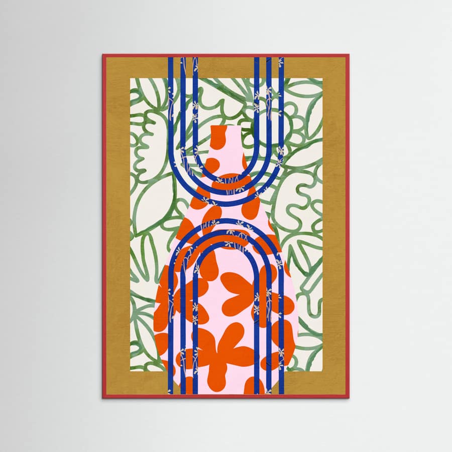 Red Wood Potterypoemno05 Poster