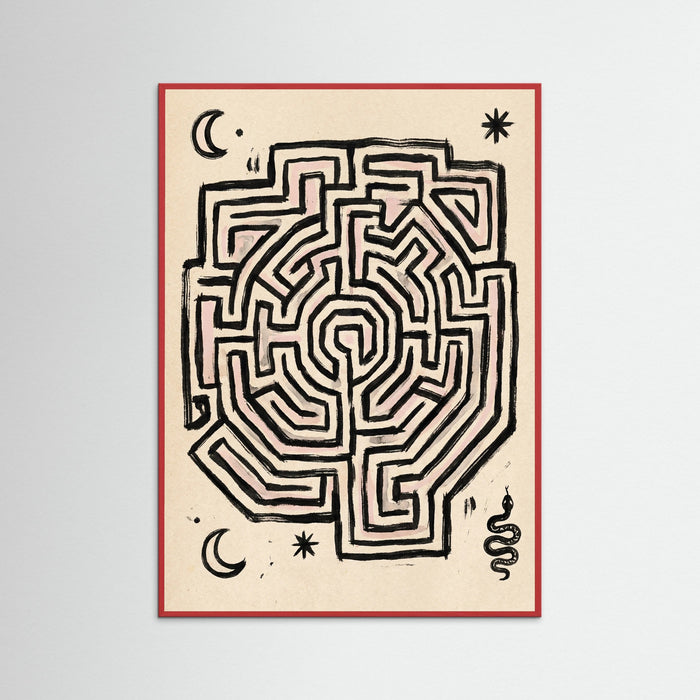 Red Wood Primeval Symbols