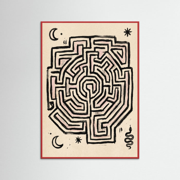Red Wood Primeval Symbols