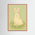 Red Wood Quiet Bunny