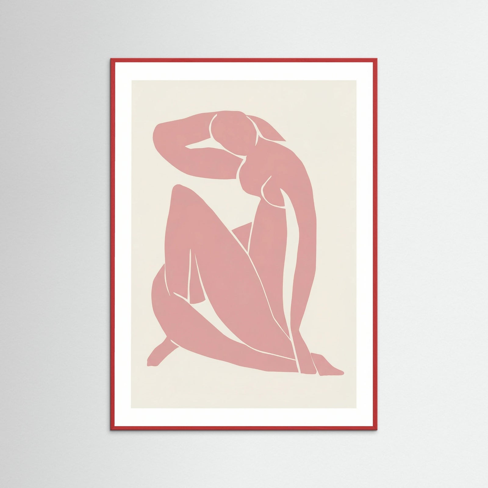 Red Wood Quiet Contemplation