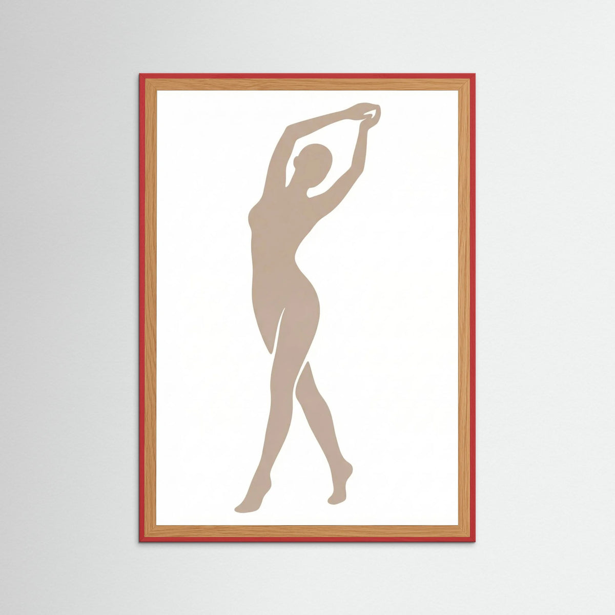 Red Wood Quiet Contemplation