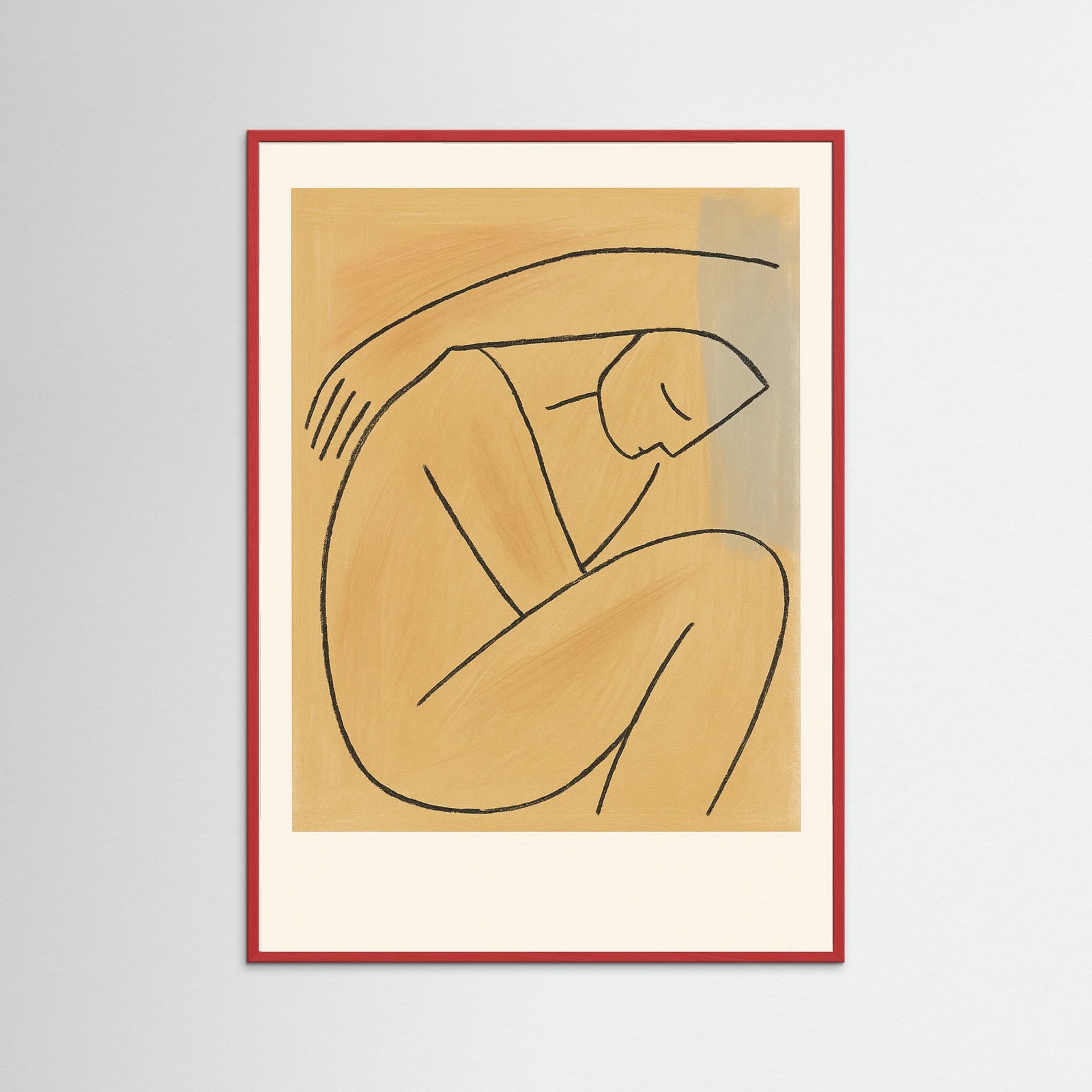 Red Wood Quiet Curve