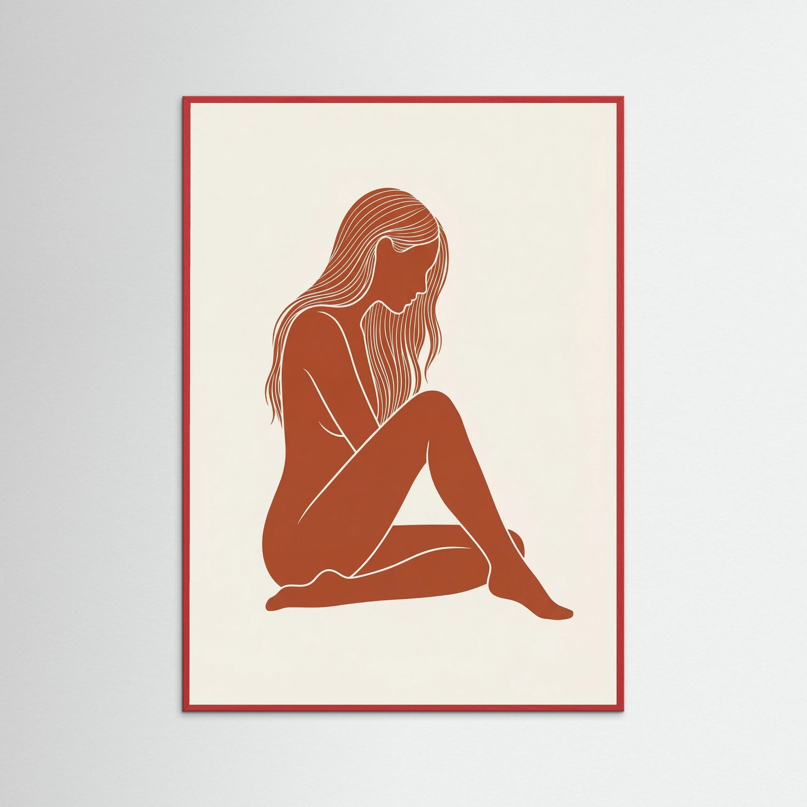 Red Wood Quiet Embrace