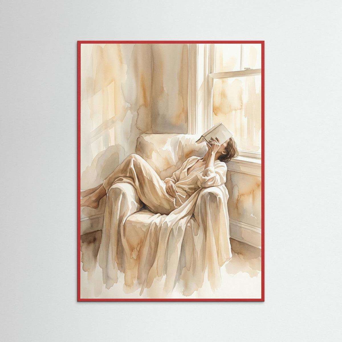 Red Wood Quiet Repose Beige