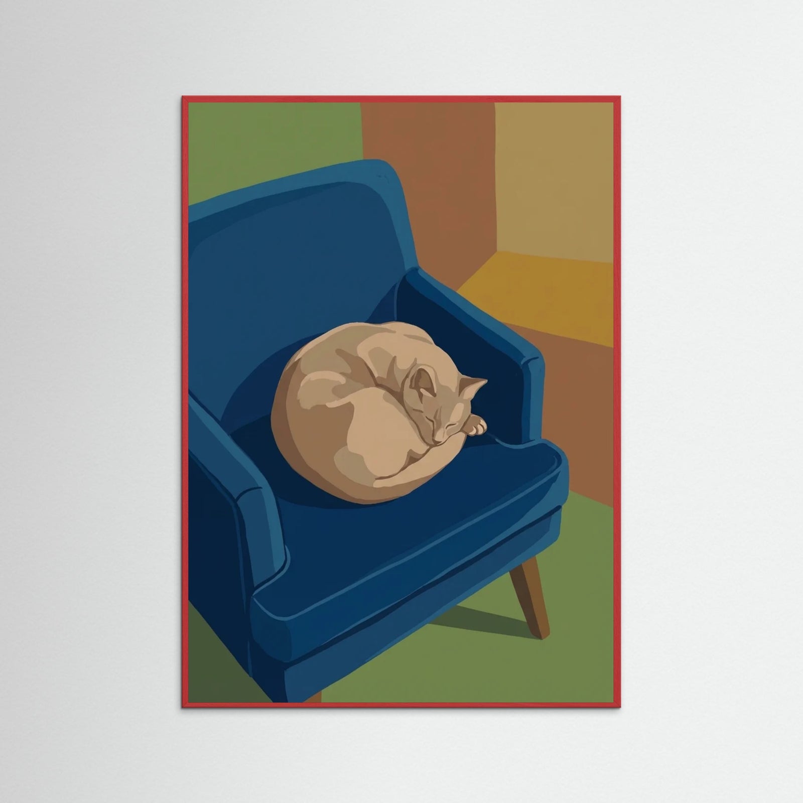 Red Wood Quiet Repose