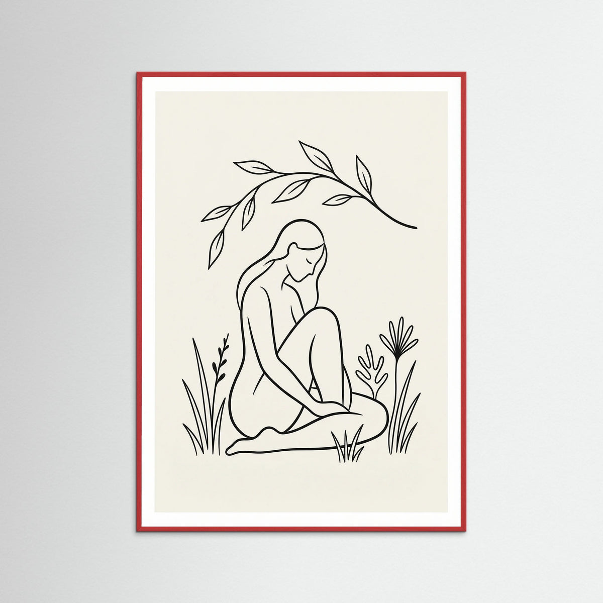 Red Wood Quiet Solace