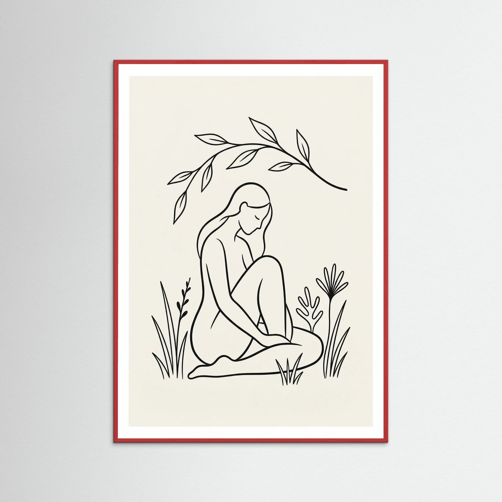 Red Wood Quiet Solace