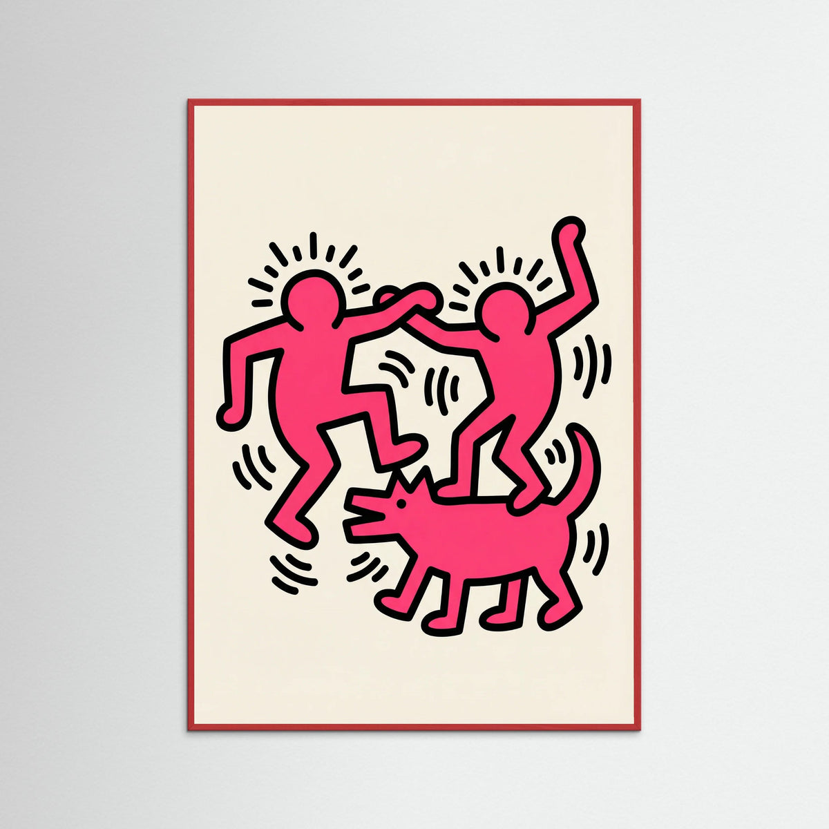 Red Wood Radiant Love Unite