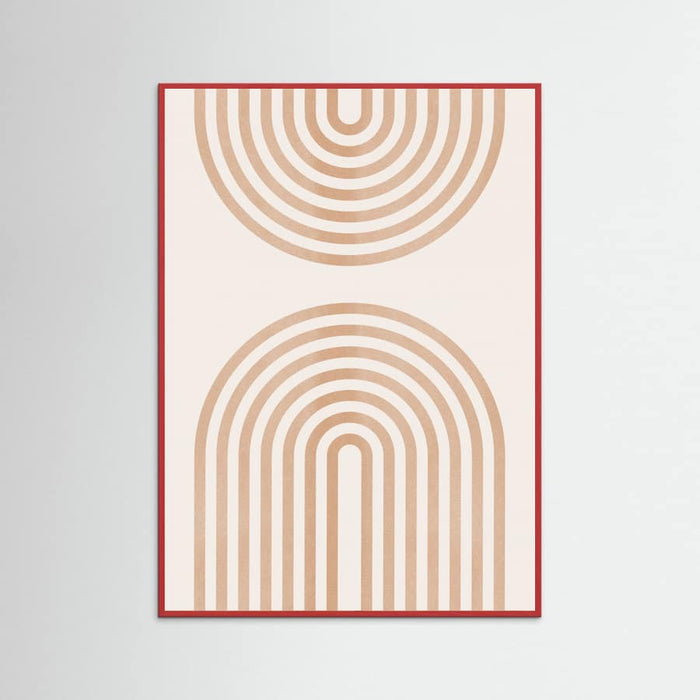 Rainbow Lines 2 Poster – plakat og kunsttryk