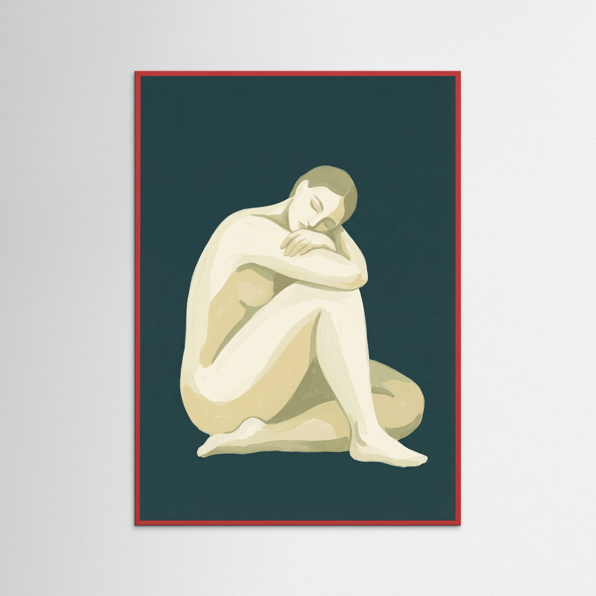 Red Wood Reclined Serenity