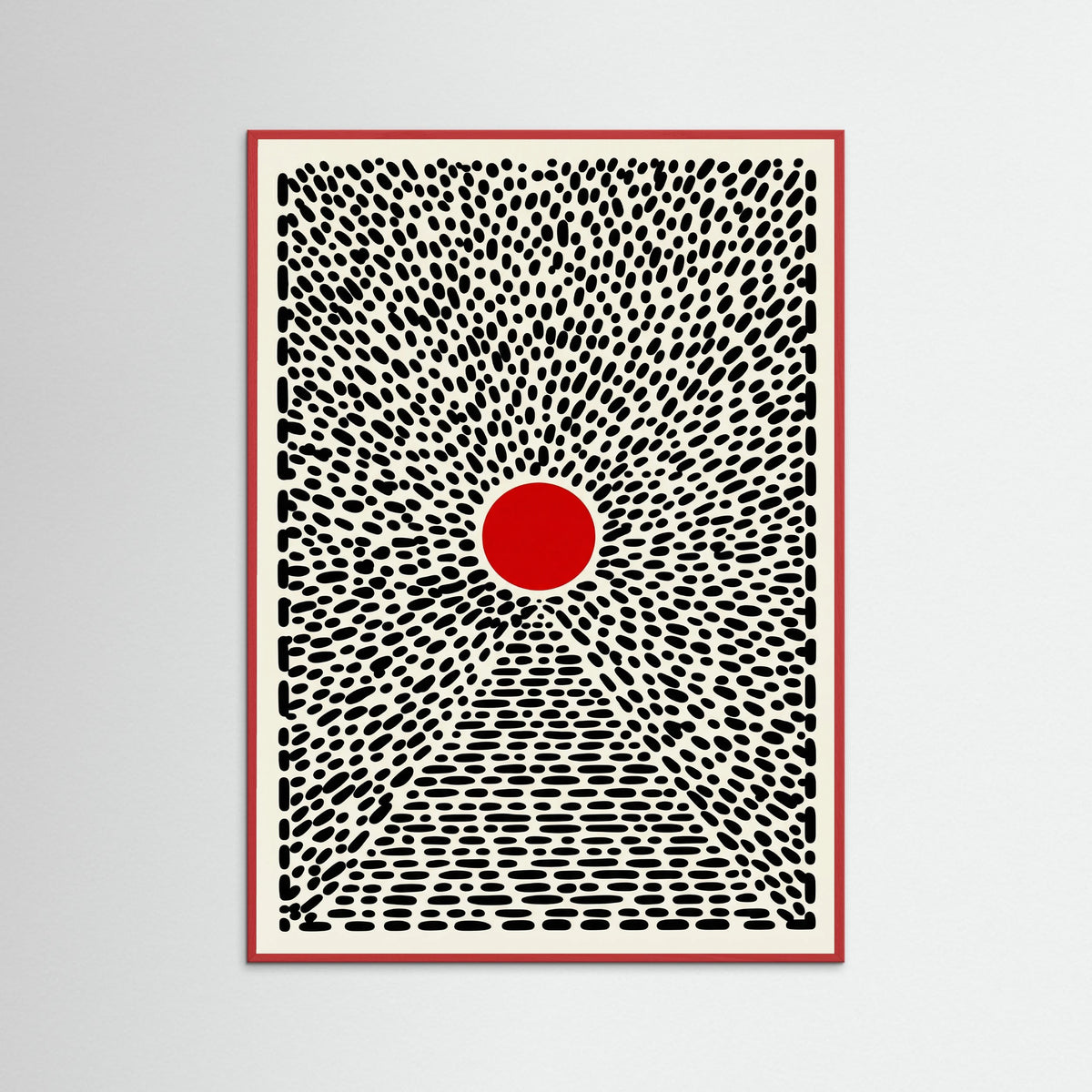 Red Wood Red Sun Burst