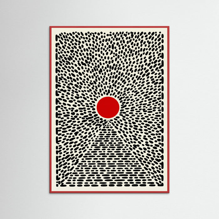 Red Wood Red Sun Burst