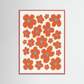 Red Wood Rhythmic Bloom Stack