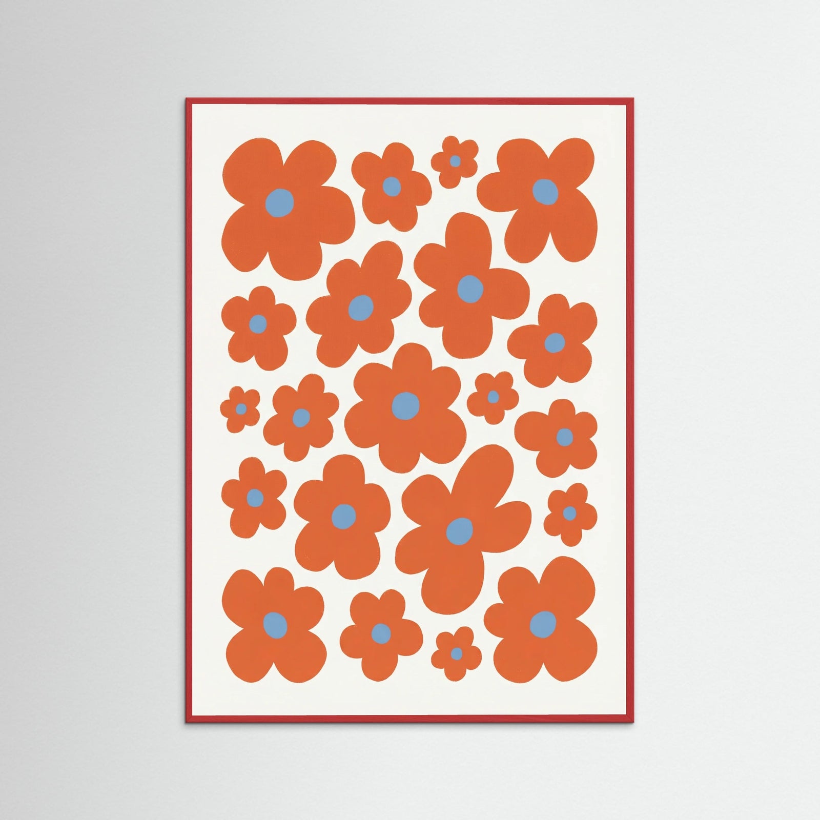 Red Wood Rhythmic Bloom Stack