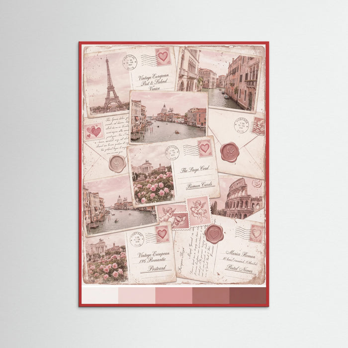 Red Wood Romantic Mementos