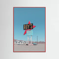 Poster Roy's Motel Cafe Retro Sign – poster e stampa artistica