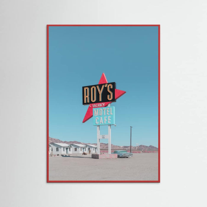 Poster Roy's Motel Cafe Retro Sign – poster e stampa artistica