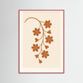 Red Wood Rustic Botanical
