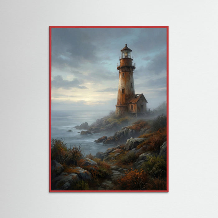Red Wood Rustic Twilight