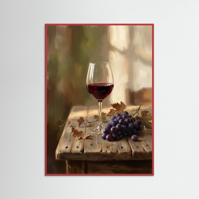 Red Wood Rustic Wine Serenity