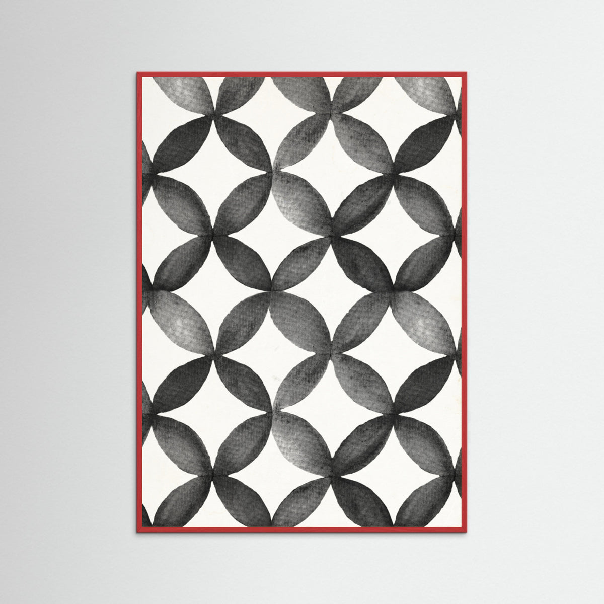 Red Wood SUN MOON Poster