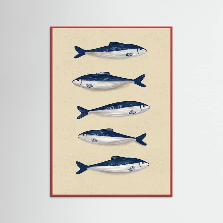 Poster Sardines – poster e stampa artistica