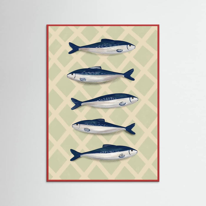 Sardines Poster – poster and art print