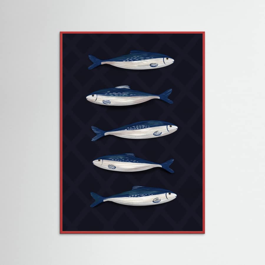 Affiche Sardines – affiche et impression d’art