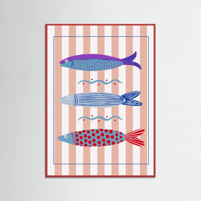 Sardines Poster – poster and art print