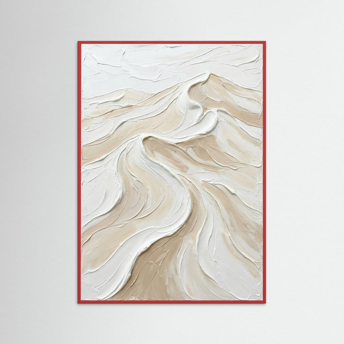Red Wood Sculpted Flow