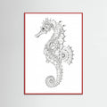Seahorse 3 Poster – plakat og kunsttryk
